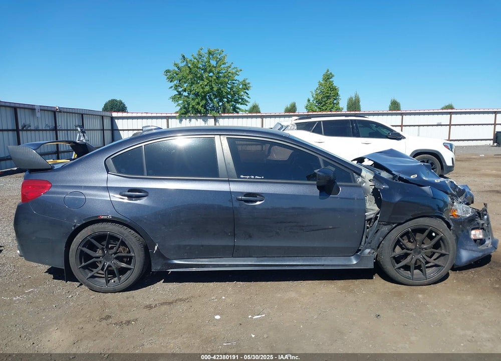 2016 SUBARU WRX VIN: JF1VA1B60G9804286