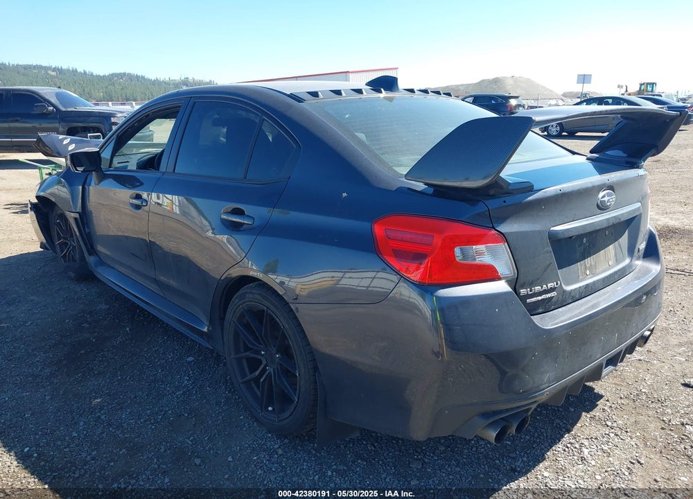 2016 SUBARU WRX VIN: JF1VA1B60G9804286