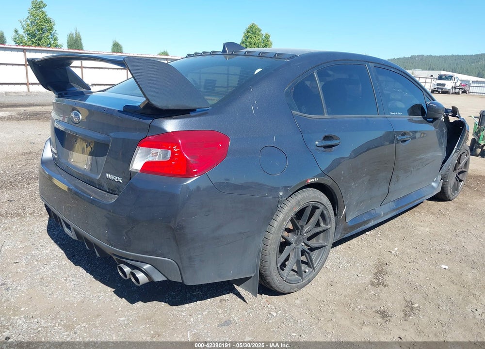 2016 SUBARU WRX VIN: JF1VA1B60G9804286