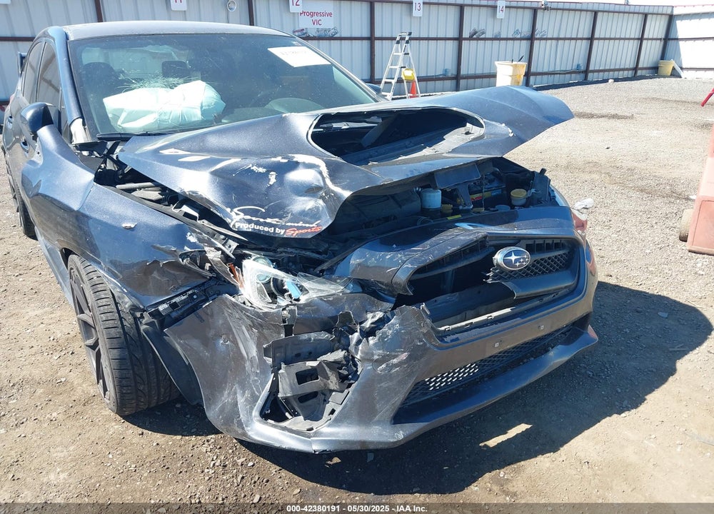 2016 SUBARU WRX VIN: JF1VA1B60G9804286