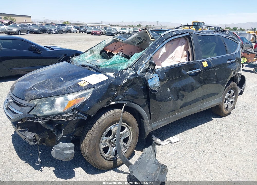 2013 HONDA CR-V LX VIN: 2HKRM4H3XDH600423