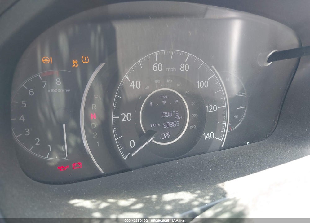 2013 HONDA CR-V LX VIN: 2HKRM4H3XDH600423