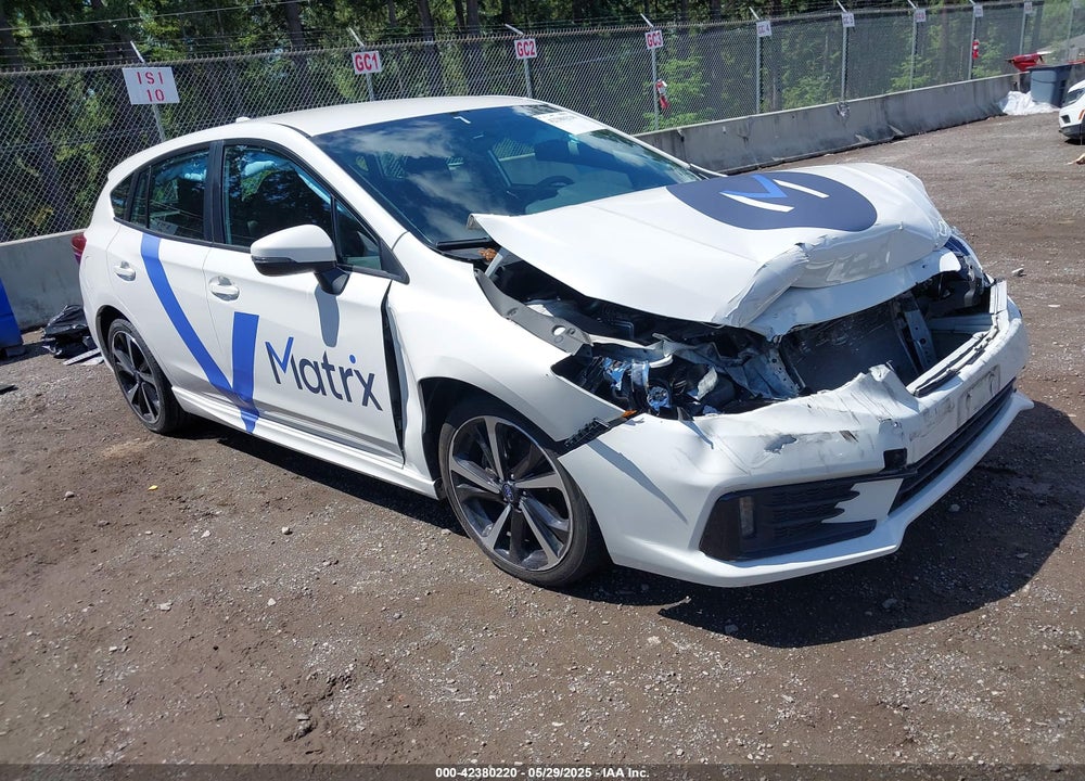 2023 SUBARU IMPREZA SPORT VIN: 4S3GTAL65P3712217