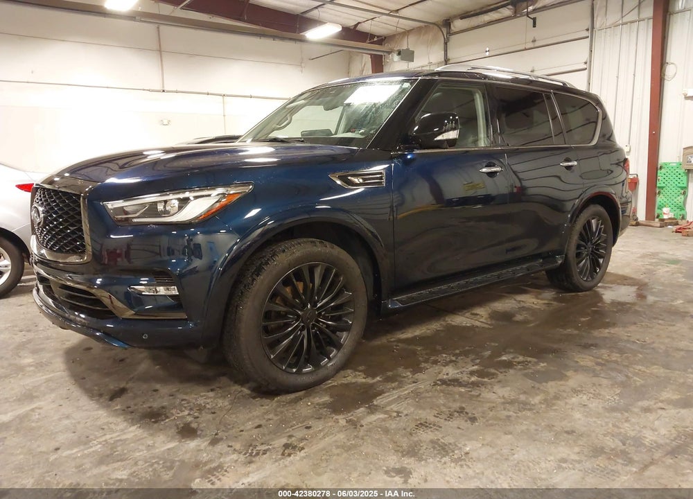 2022 INFINITI QX80 PREMIUM SELECT AWD VIN: JN8AZ2AE2N9290488
