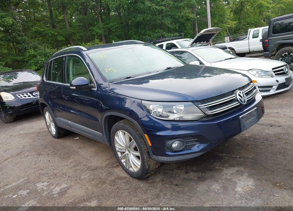 2013 VOLKSWAGEN TIGUAN SE VIN: WVGAV3AX3DW561245