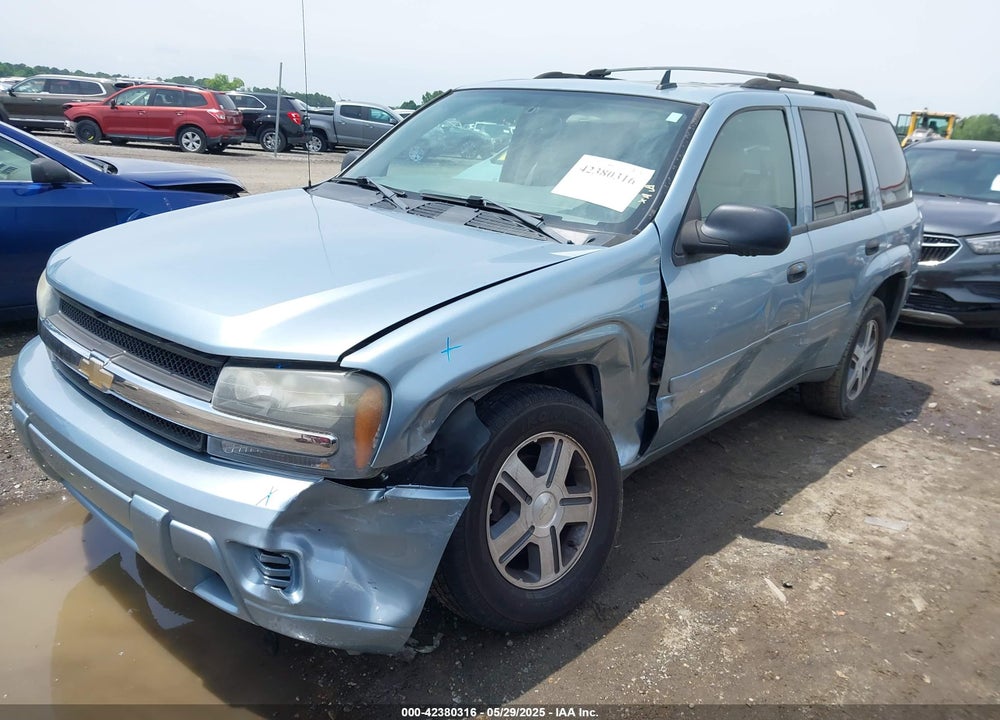 2006 CHEVROLET TRAILBLAZER LS VIN: 1GNDT13S662282418