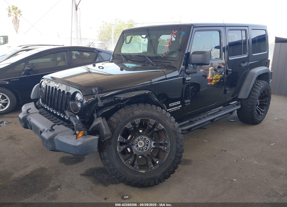 2016 JEEP WRANGLER UNLIMITED VIN: 1C4BJWDG7GL155900