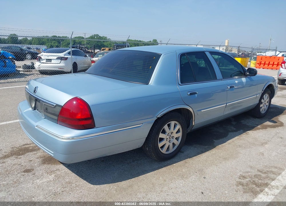 2007 MERCURY GRAND MARQUIS LS VIN: 2MEHM75V27X619178