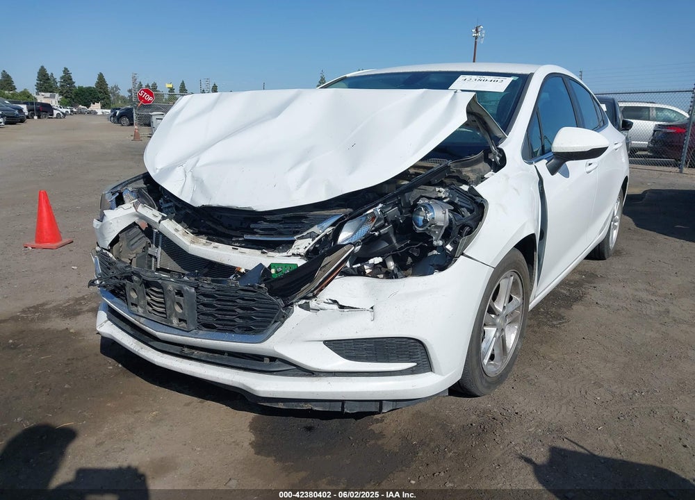 2018 CHEVROLET CRUZE LT AUTO VIN: 1G1BE5SM3J7219754