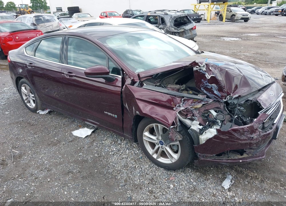 2018 FORD FUSION HYBRID SE VIN: 3FA6P0LU9JR153083