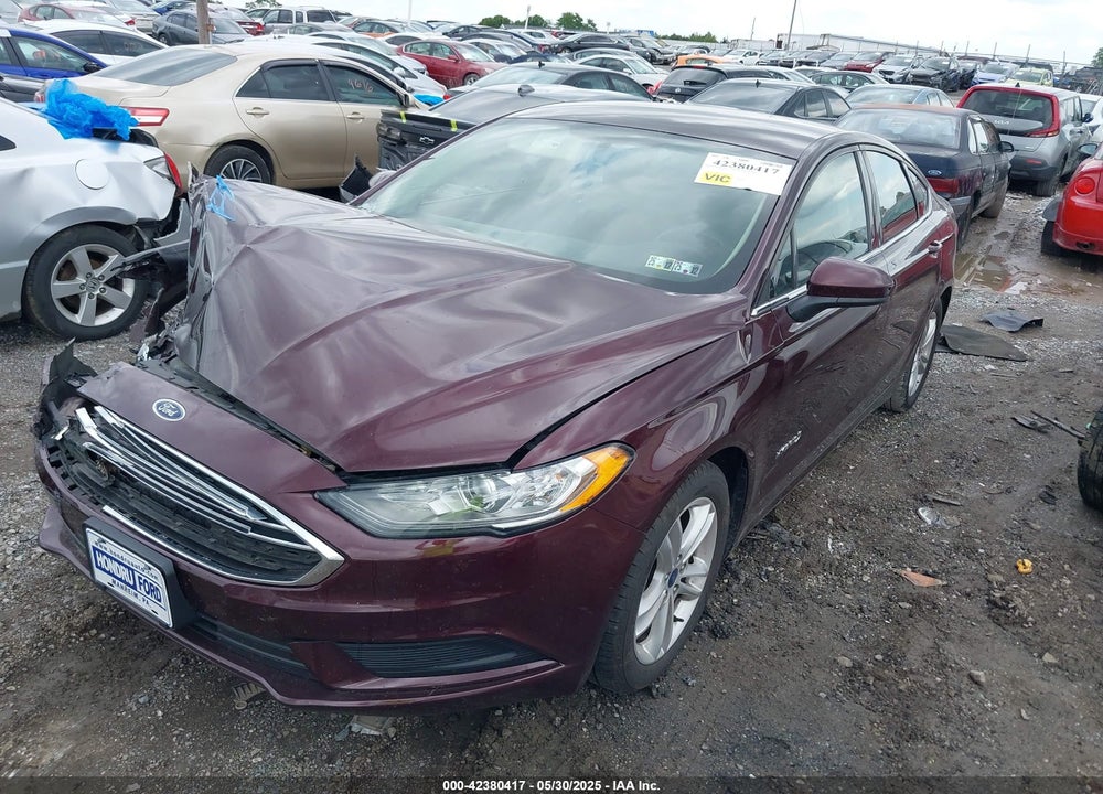 2018 FORD FUSION HYBRID SE VIN: 3FA6P0LU9JR153083