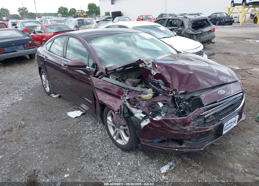 2018 FORD FUSION HYBRID SE VIN: 3FA6P0LU9JR153083