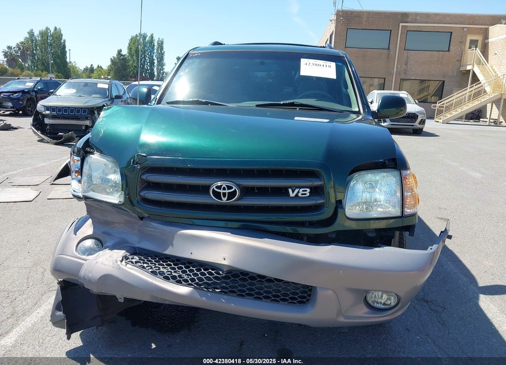 2002 TOYOTA SEQUOIA SR5 V8 VIN: 5TDBT44A32S078556