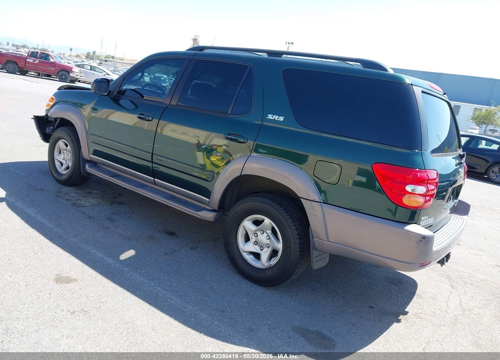 2002 TOYOTA SEQUOIA SR5 V8 VIN: 5TDBT44A32S078556