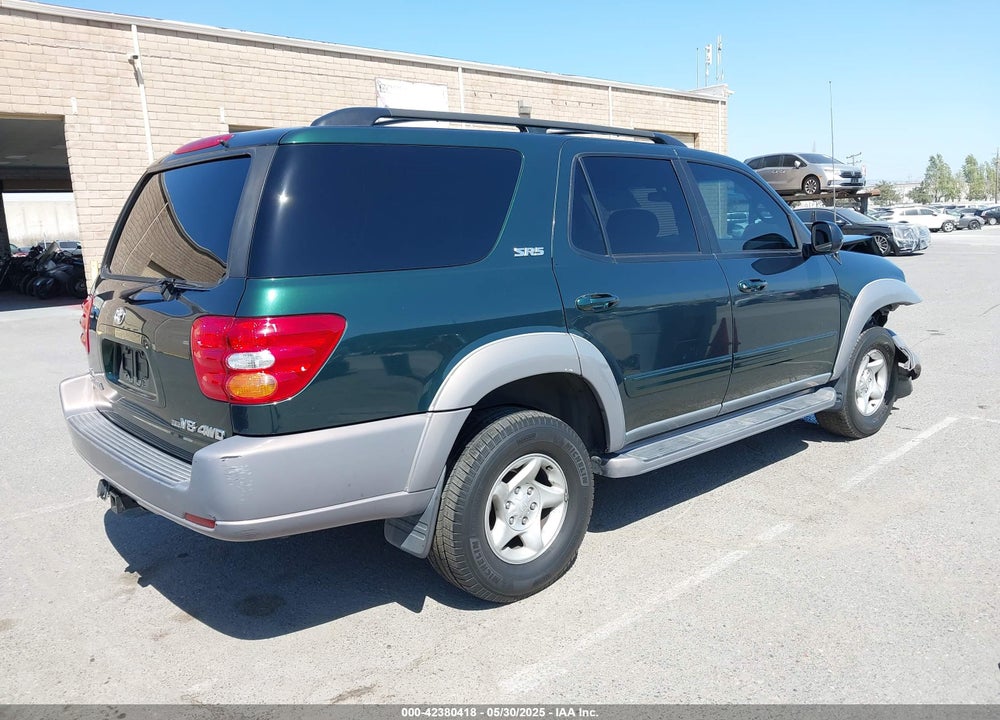 2002 TOYOTA SEQUOIA SR5 V8 VIN: 5TDBT44A32S078556