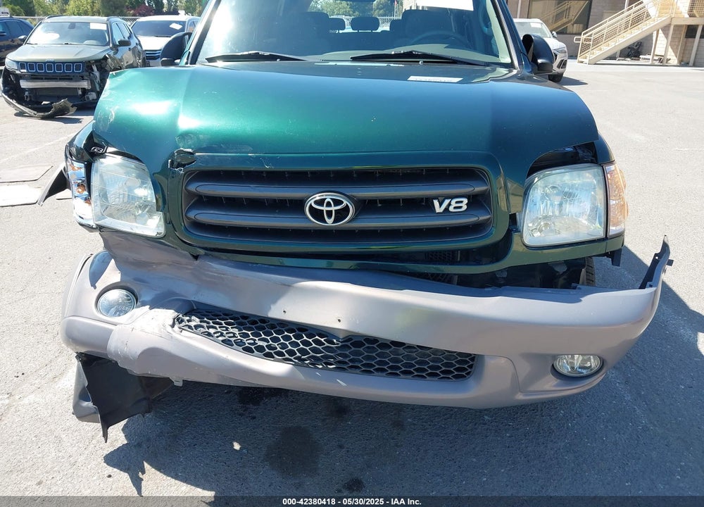 2002 TOYOTA SEQUOIA SR5 V8 VIN: 5TDBT44A32S078556