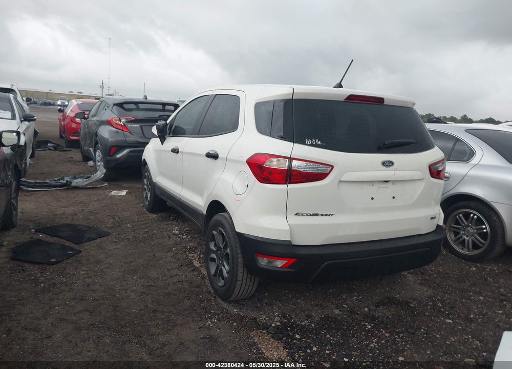 2019 FORD ECOSPORT VIN: MAJ3S2FE1KC265006