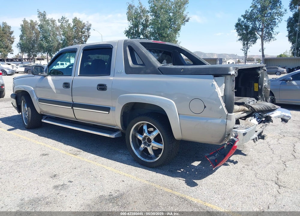2005 CHEVROLET AVALANCHE 1500 Z66 VIN: 3GNEC12Z85G123313