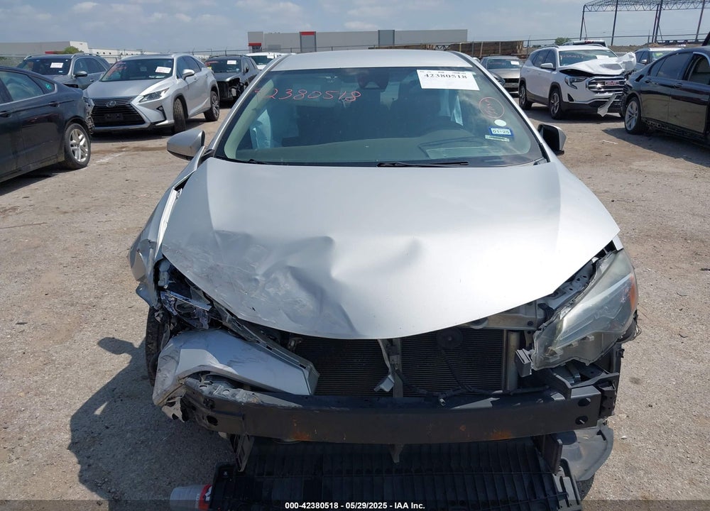 2018 TOYOTA COROLLA VIN: 2T1BURHE6JC974560