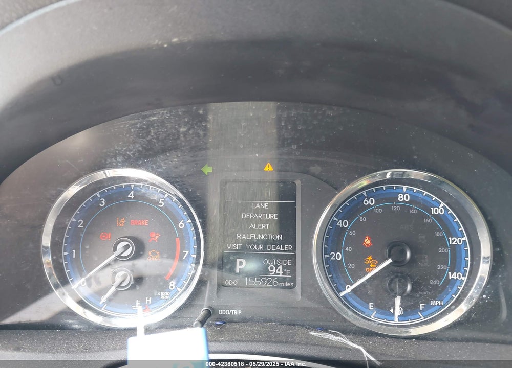 2018 TOYOTA COROLLA VIN: 2T1BURHE6JC974560