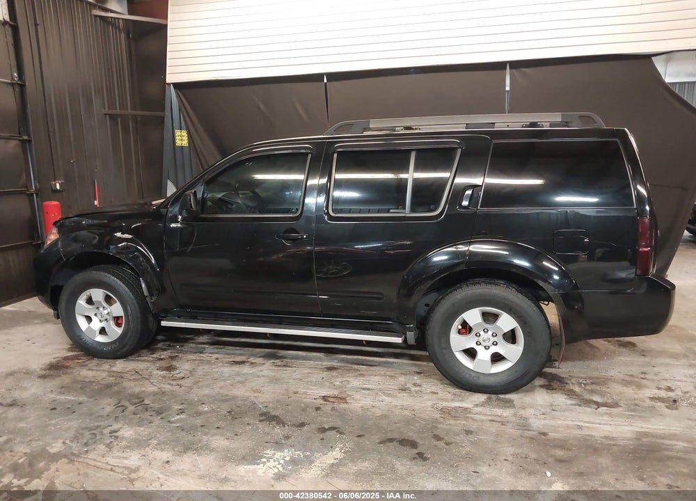 2008 NISSAN PATHFINDER S VIN: 5N1AR18B88C662775