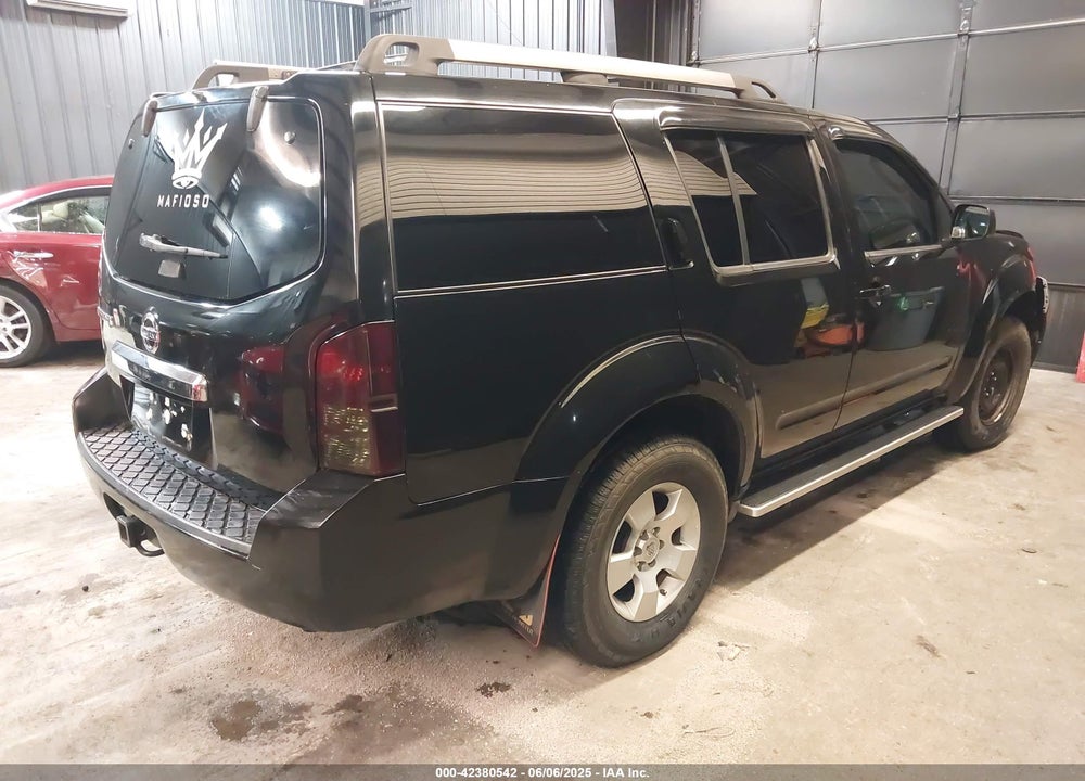 2008 NISSAN PATHFINDER S VIN: 5N1AR18B88C662775