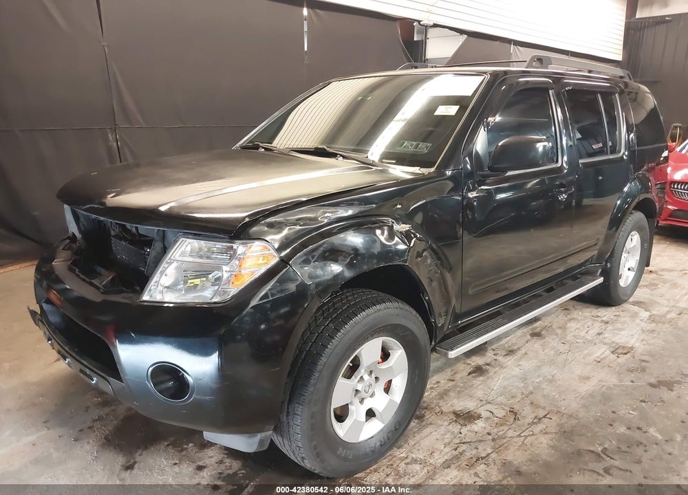 2008 NISSAN PATHFINDER S VIN: 5N1AR18B88C662775