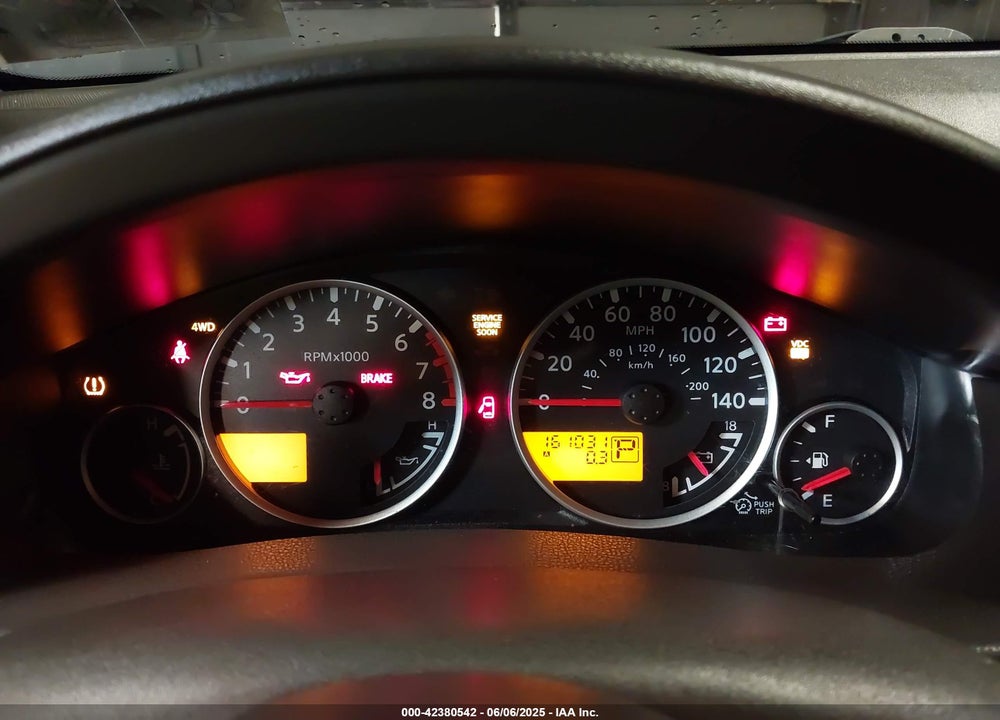 2008 NISSAN PATHFINDER S VIN: 5N1AR18B88C662775