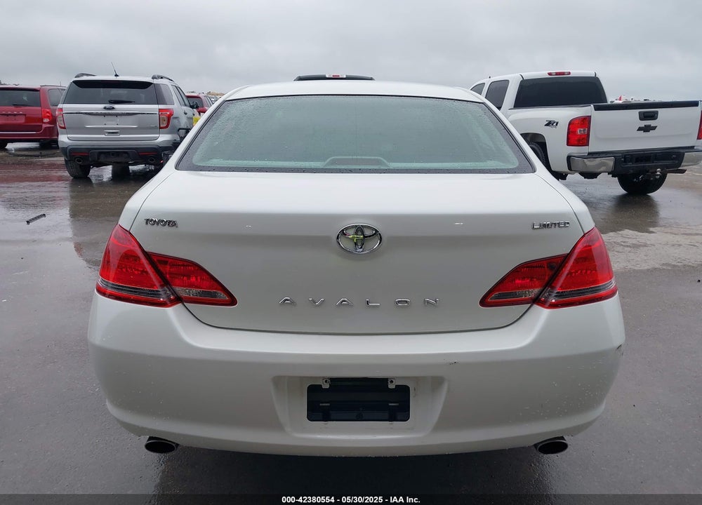 2005 TOYOTA AVALON VIN: 4T1BK36B85U046720