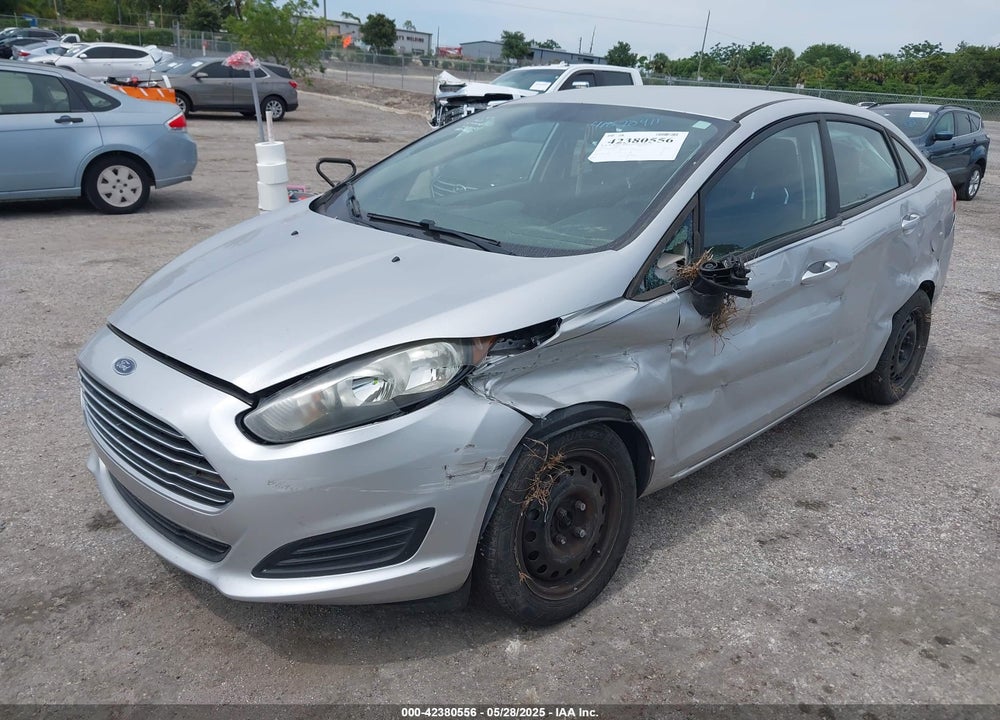 2017 FORD FIESTA S VIN: 3FADP4AJ0HM171227