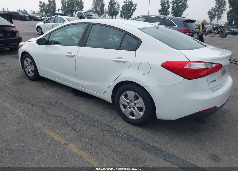 2016 KIA FORTE LX VIN: KNAFK4A64G5581494