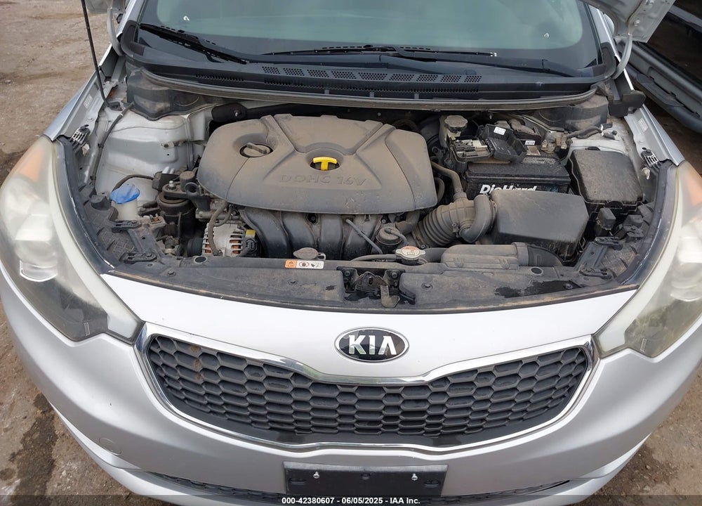 2016 KIA FORTE VIN: KNAFK4A63G5535767