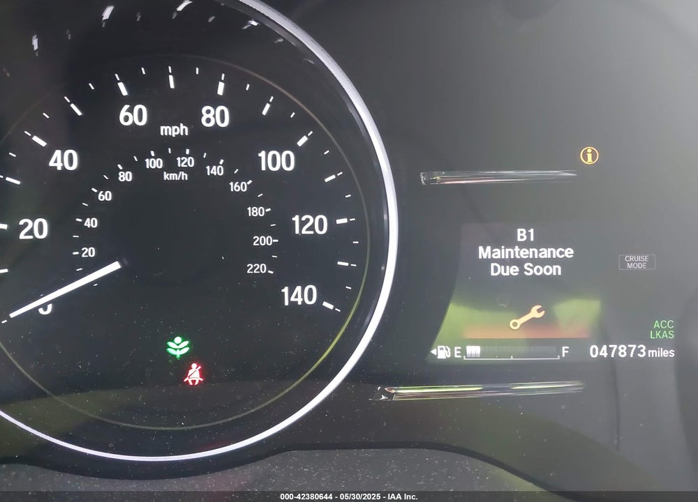 2019 HONDA HR-V EX-L VIN: 3CZRU5H72KM708271