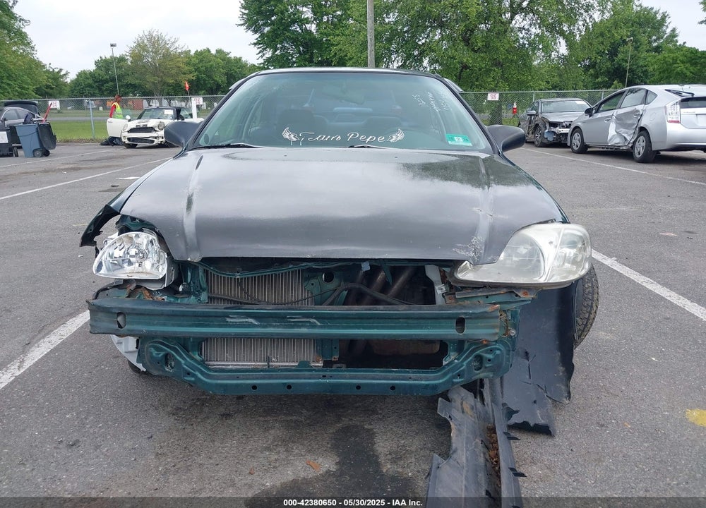 2000 HONDA CIVIC DX VIN: 1HGEJ612XYL012254