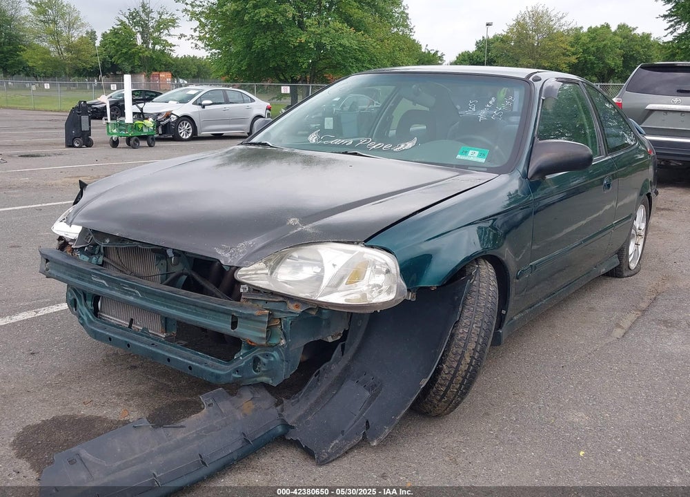 2000 HONDA CIVIC DX VIN: 1HGEJ612XYL012254