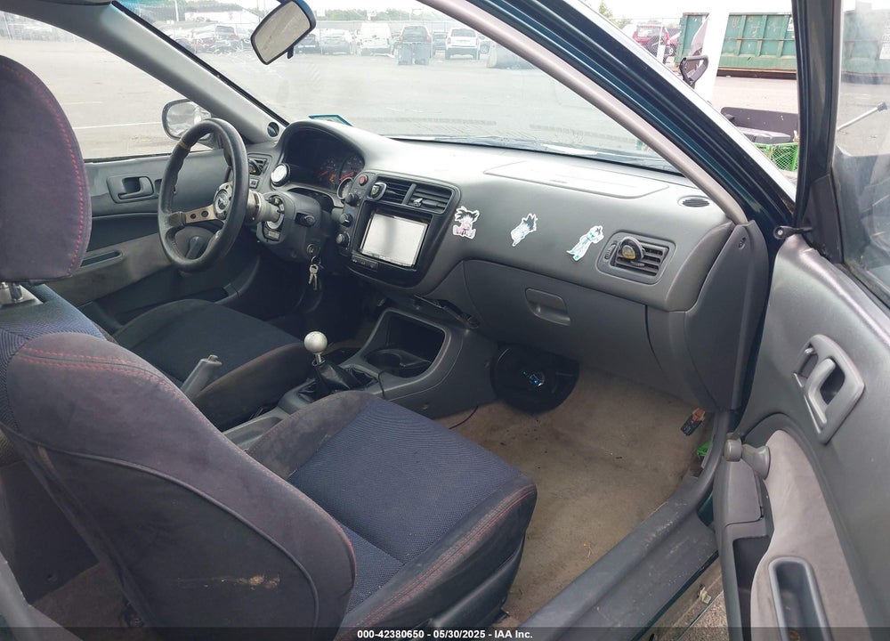 2000 HONDA CIVIC DX VIN: 1HGEJ612XYL012254