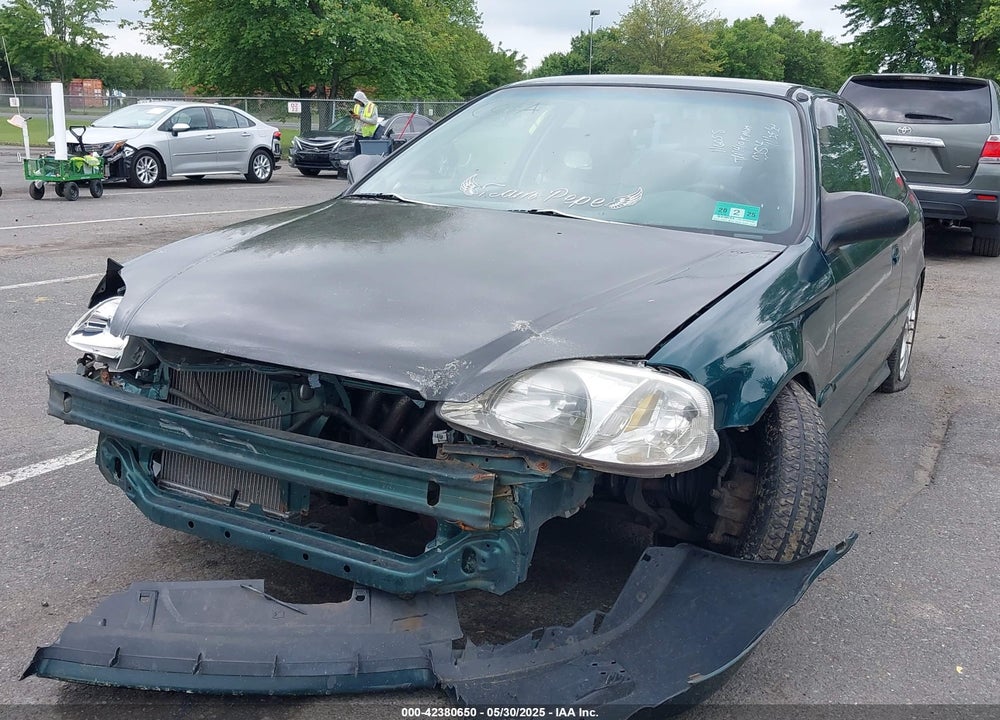 2000 HONDA CIVIC DX VIN: 1HGEJ612XYL012254