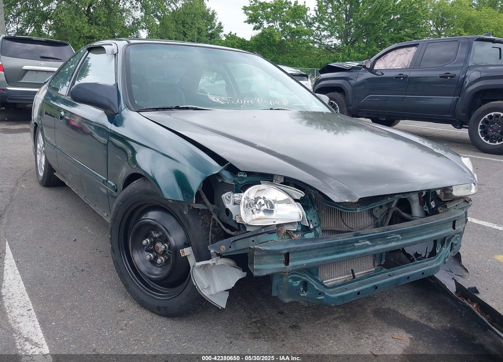 2000 HONDA CIVIC DX VIN: 1HGEJ612XYL012254