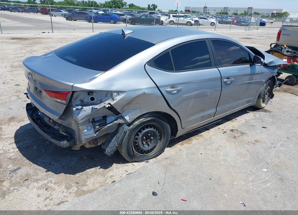 2017 HYUNDAI ELANTRA VIN: 5NPD74LF9HH188374