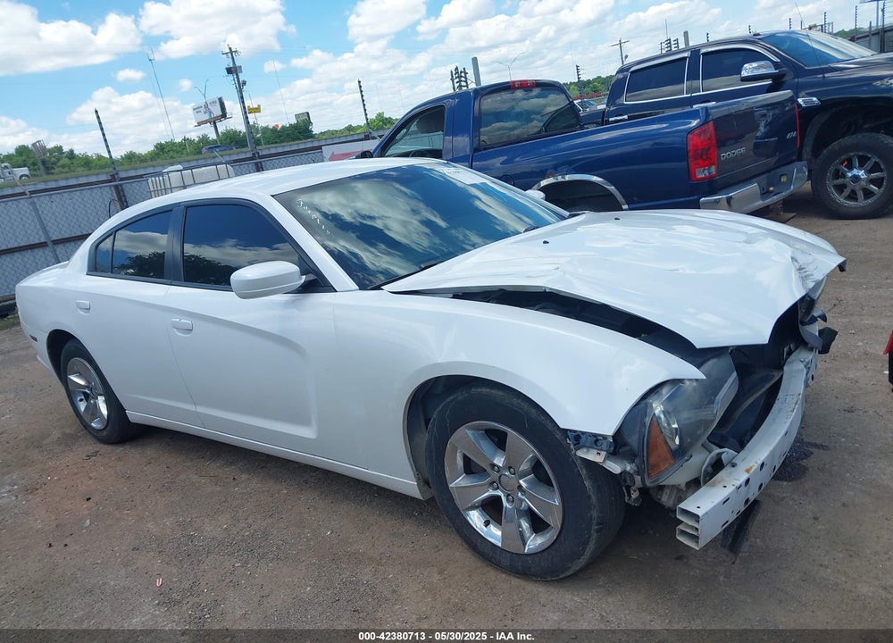 2013 DODGE CHARGER SE VIN: 2C3CDXBG8DH612859