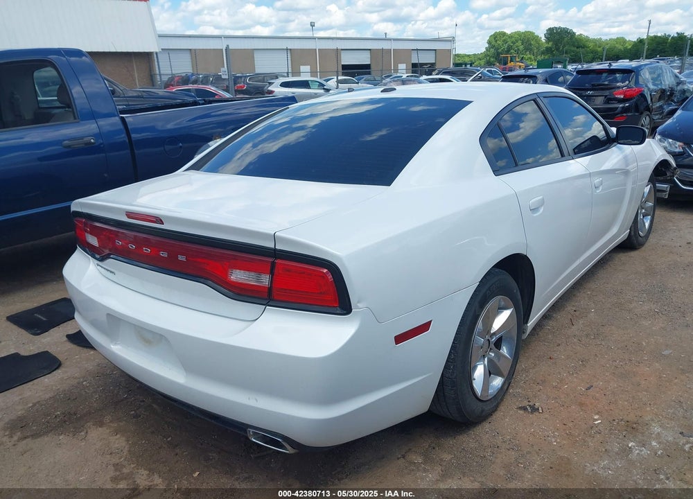 2013 DODGE CHARGER SE VIN: 2C3CDXBG8DH612859