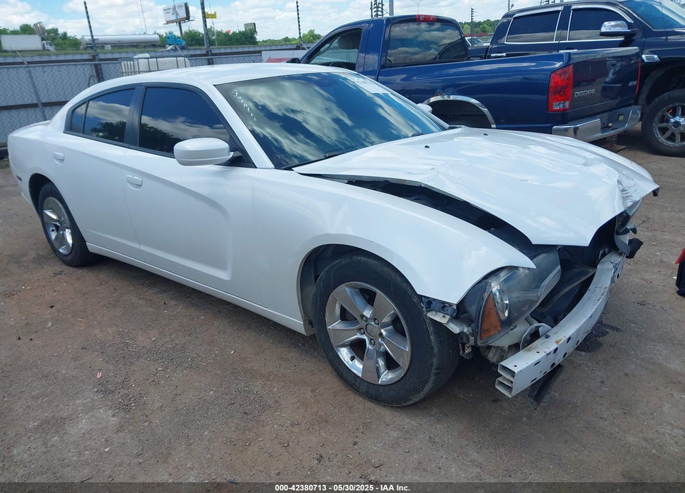 2013 DODGE CHARGER SE VIN: 2C3CDXBG8DH612859
