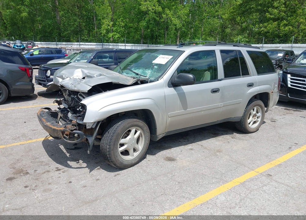 2007 CHEVROLET TRAILBLAZER LS VIN: 1GNDT13S072248721