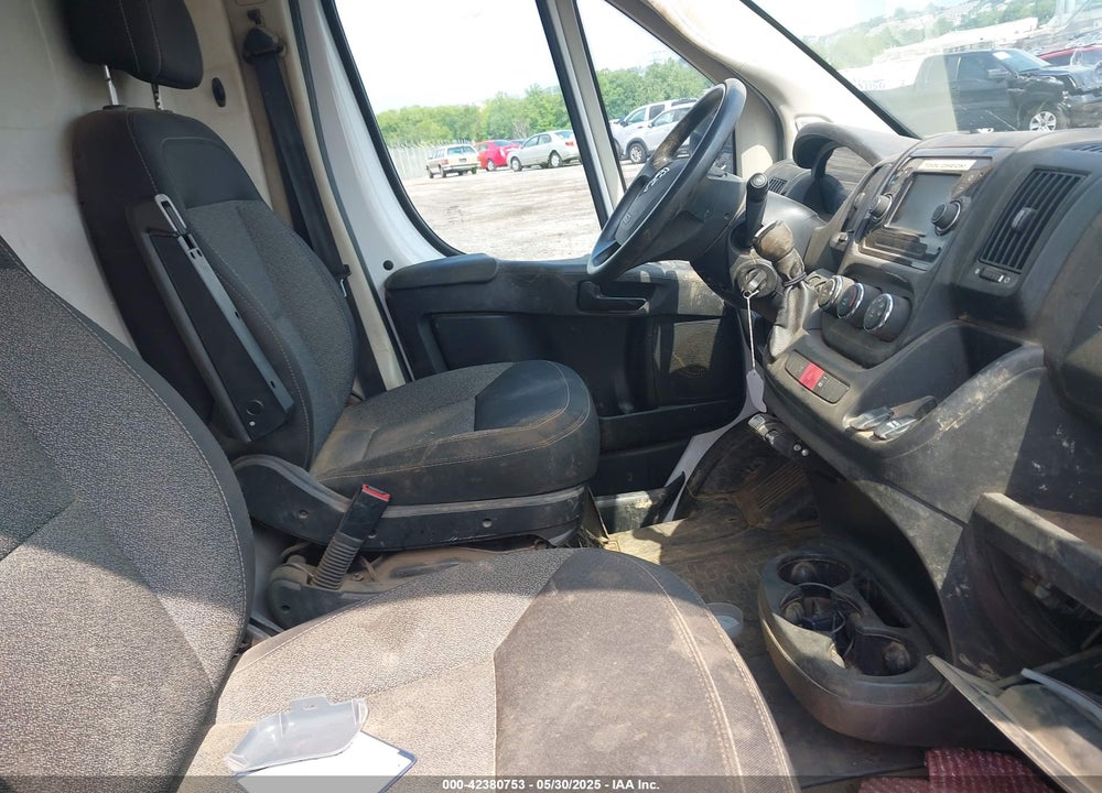 2019 RAM PROMASTER 2500 HIGH ROOF 159 WB VIN: 3C6TRVDG7KE561630
