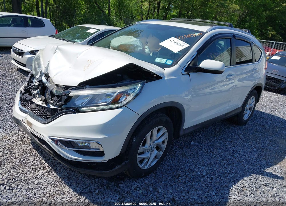 2016 HONDA CR-V EX-L VIN: 5J6RM4H78GL034680