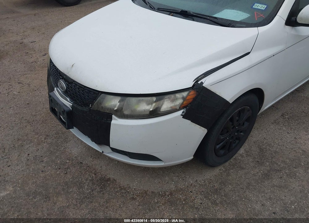 2012 KIA FORTE VIN: KNAFU4A20C5550194
