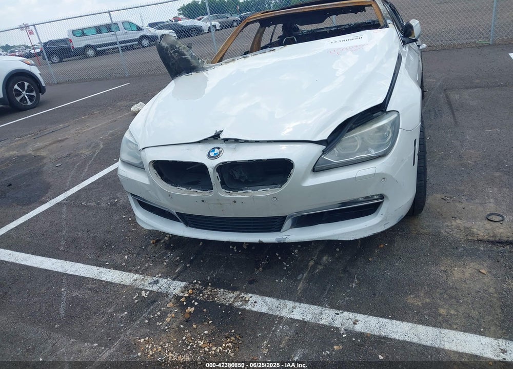 2013 BMW 650 VIN: WBA6B2C54DD128356