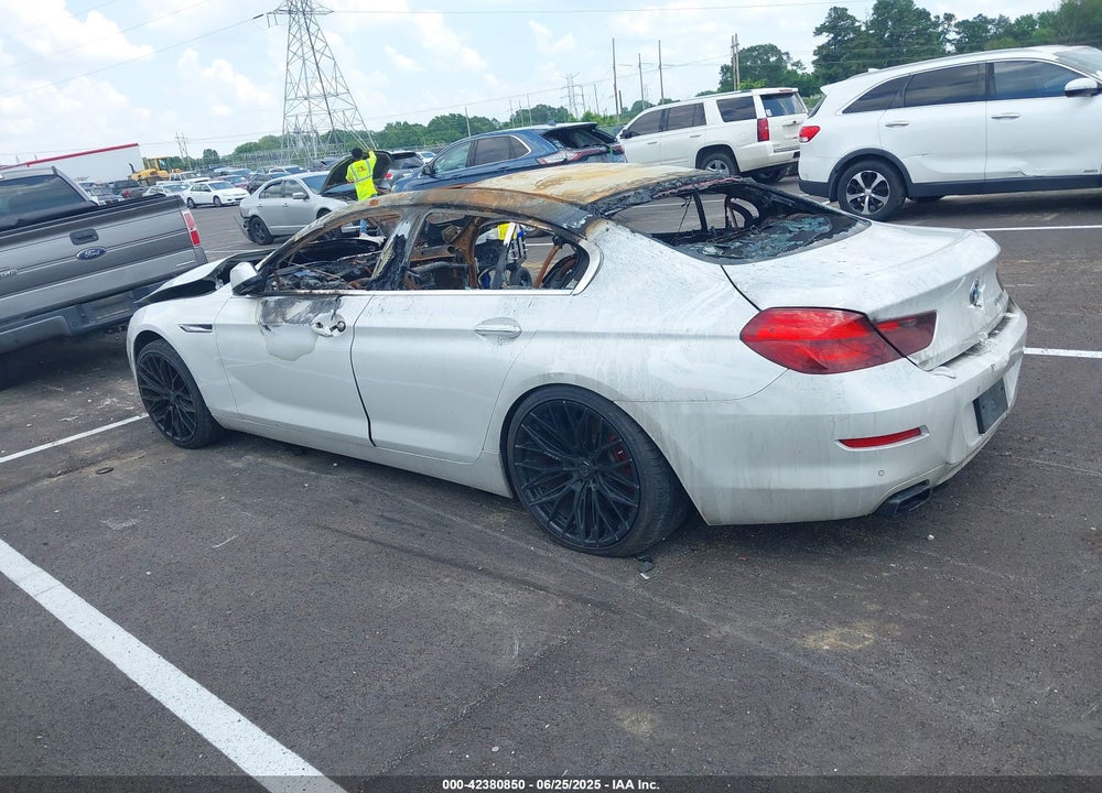 2013 BMW 650 VIN: WBA6B2C54DD128356