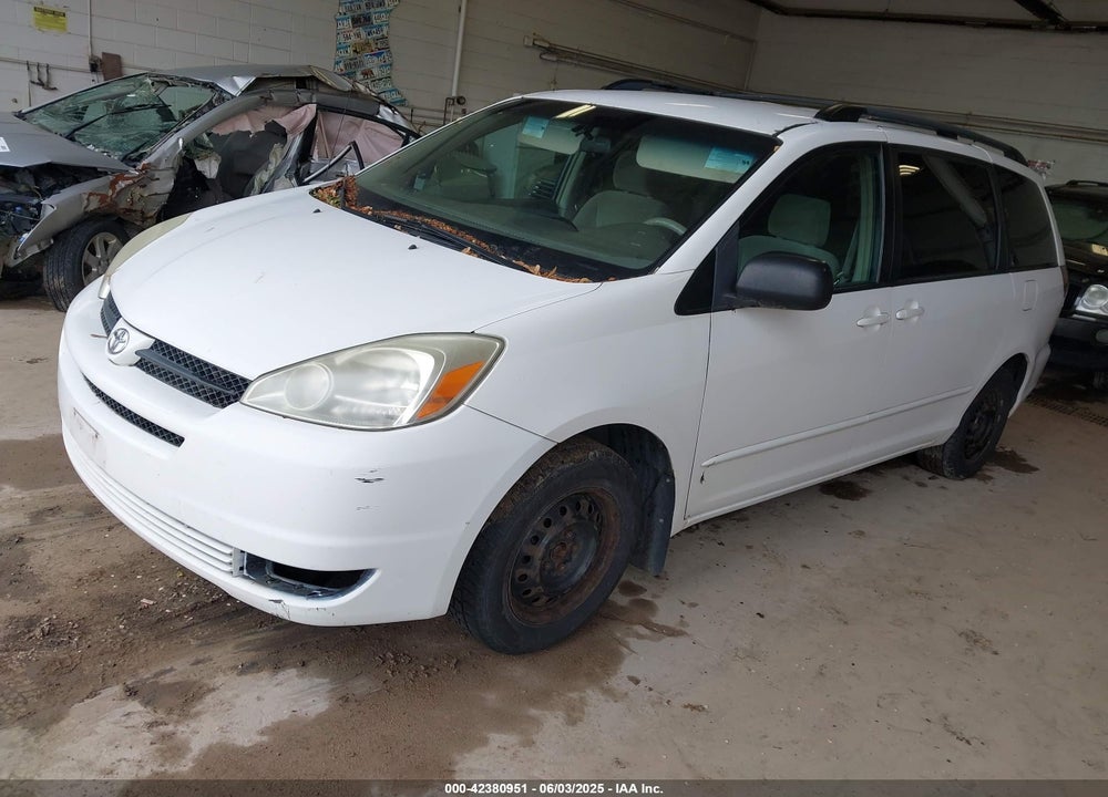 2005 TOYOTA SIENNA LE VIN: 5TDZA23C45S247631