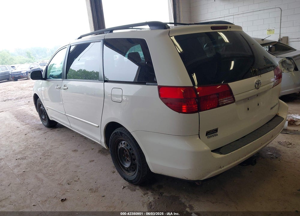 2005 TOYOTA SIENNA LE VIN: 5TDZA23C45S247631